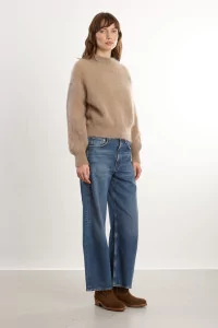 Pull Femme Mohair Jane Surprise – Taupe | Centre Commercial