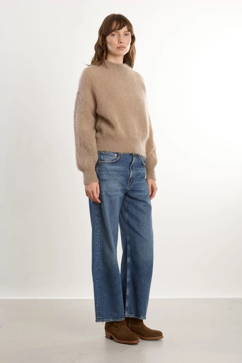 Surprise Jane Mohair Sweater Women – Taupe | Centre Commercial