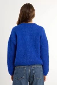 Cardigan Femme Mohair Olivia Surprise – Electric Blue | Centre Commercial