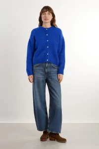 Cardigan Femme Mohair Olivia Surprise – Electric Blue | Centre Commercial