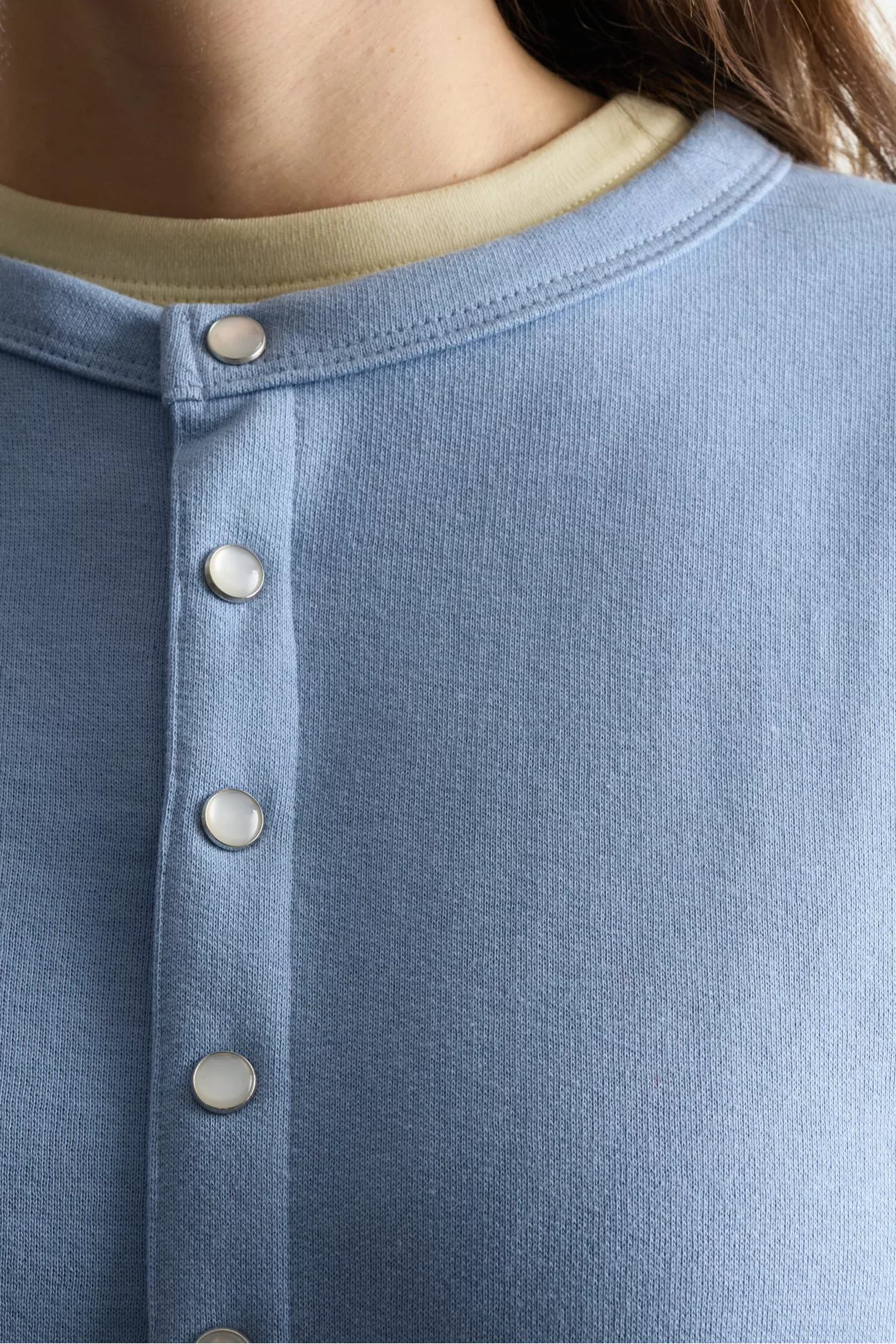 Cardigan Femme Pression Néo agnès b. – Mykonos | Centre Commercial