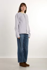 agnès b. Néo Snap Cardigan Women – Plume | Centre Commercial
