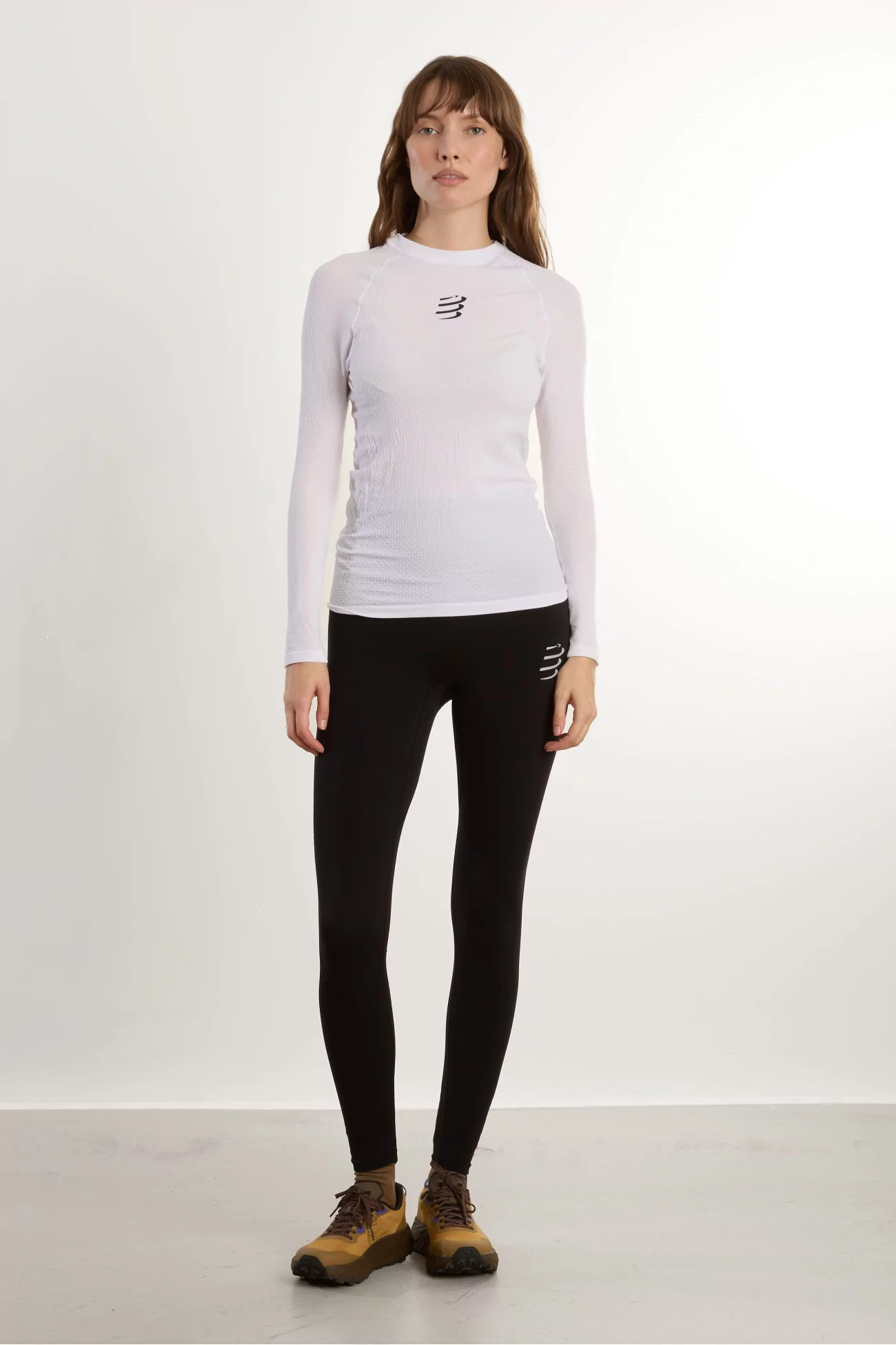 Base Layer Running Compressport 3D Thermo Ultralight – White | Centre Commercial