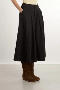 nanamica Women's Denim Skirt – Black | Centre Commercial