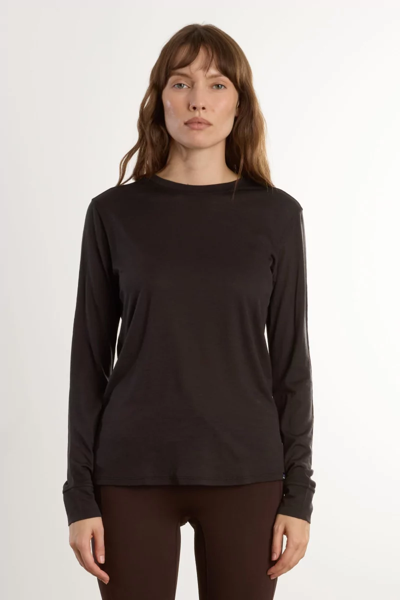 Centre Commercial | W's L/s Cap Cool Merino Blend Shirt PATAGONIA