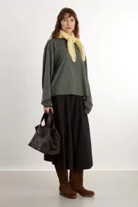 Jupe en Denim Femme nanamica – Black | Centre Commercial