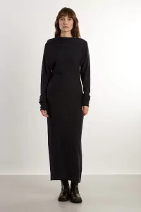 Robe Femme Laine Mérinos REYEM – Grey Melange | Centre Commercial