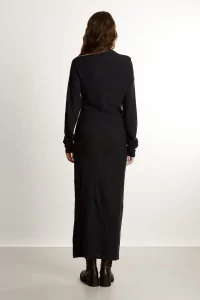 Robe Femme Laine Mérinos REYEM – Grey Melange | Centre Commercial