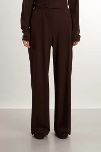 Pantalon Large Femme Wide Fit REYEM – Cocoa | Centre Commercial