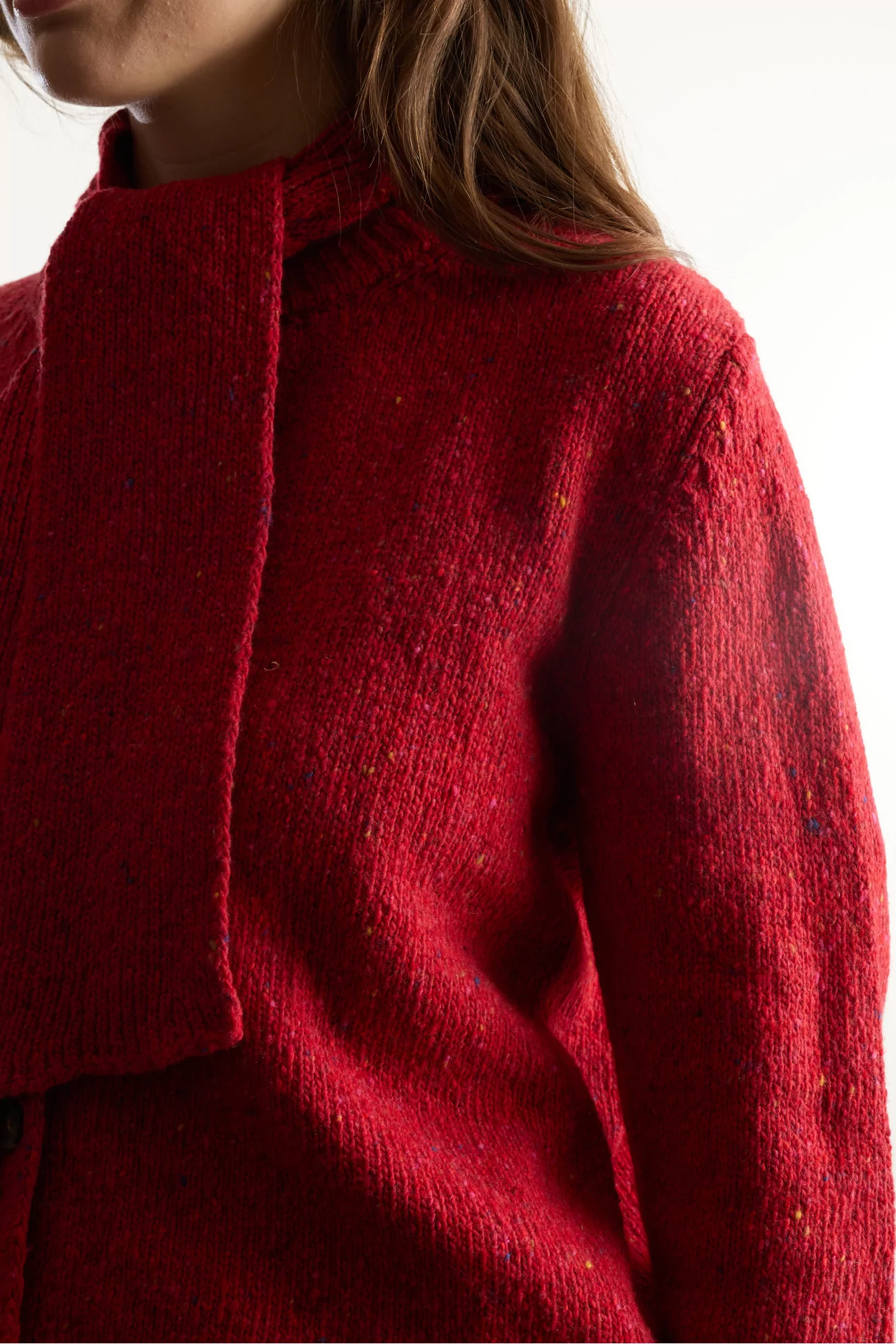 Cardigan Femme Maille Mare Rita Row – Red | Centre Commercial