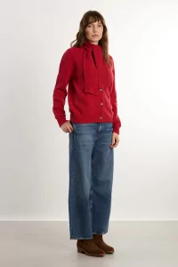 Cardigan Femme Maille Mare Rita Row – Red | Centre Commercial
