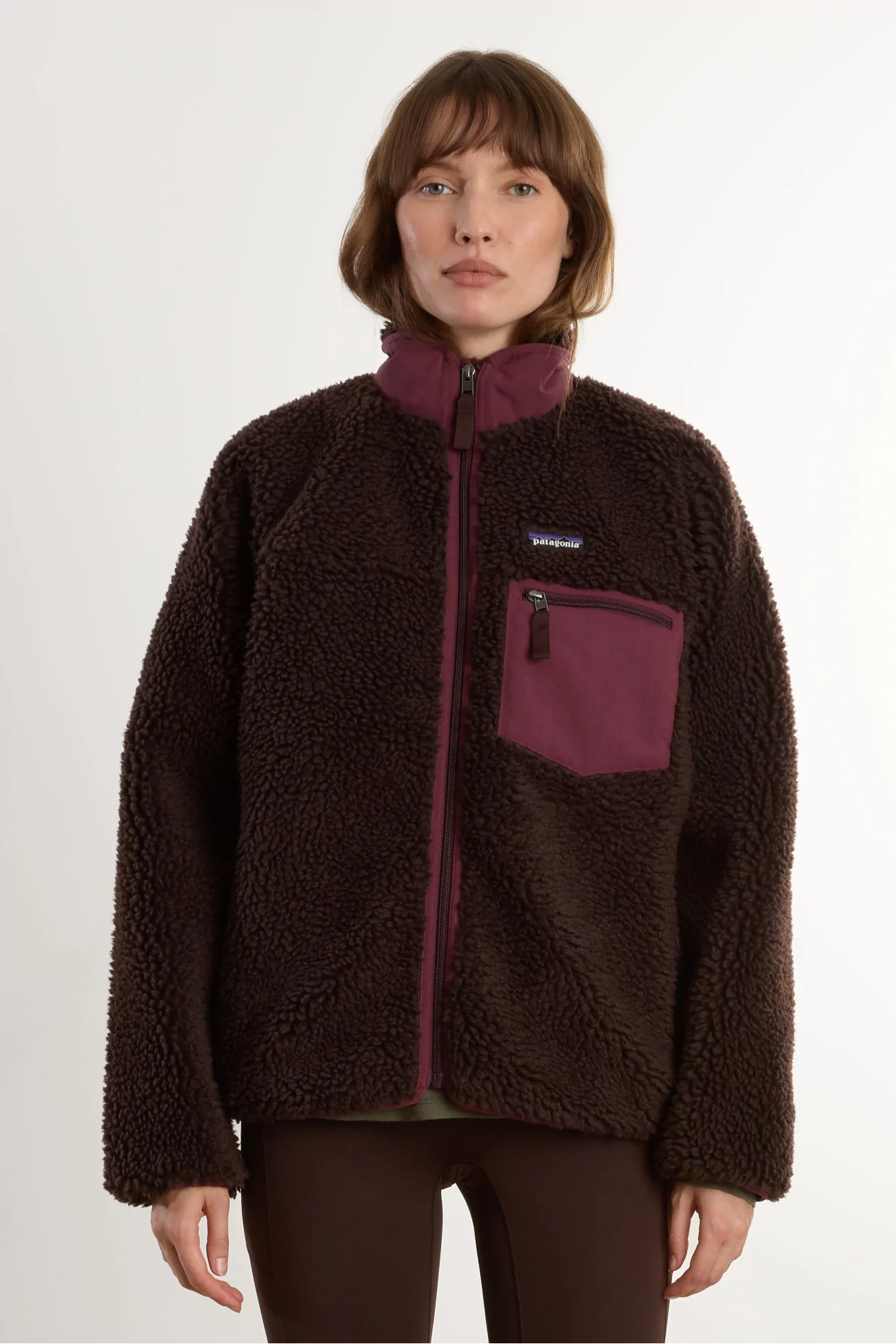 Veste Polaire Femme Classic Retro-X Patagonia – Den Brown | Centre Commercial
