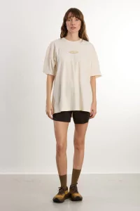 T-shirt Oversize Femme '95 Oval Logo Patagonia – Undyed Natural | Centre Commercial