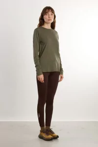 Patagonia Capilene Cool Merino LS Shirt Women – Bassin Green | Centre Commercial