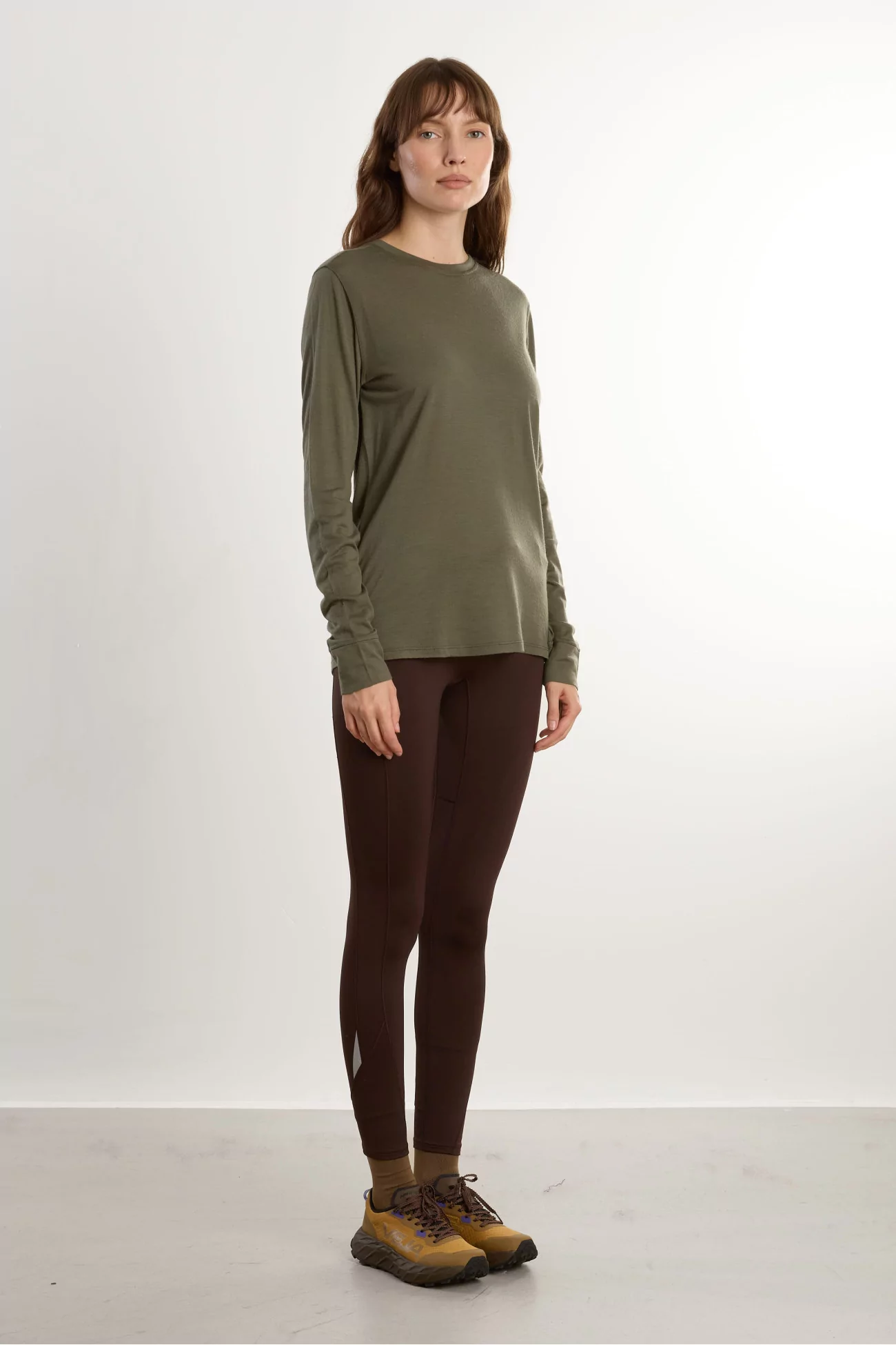 Patagonia Capilene Cool Merino LS Shirt Women – Bassin Green | Centre Commercial