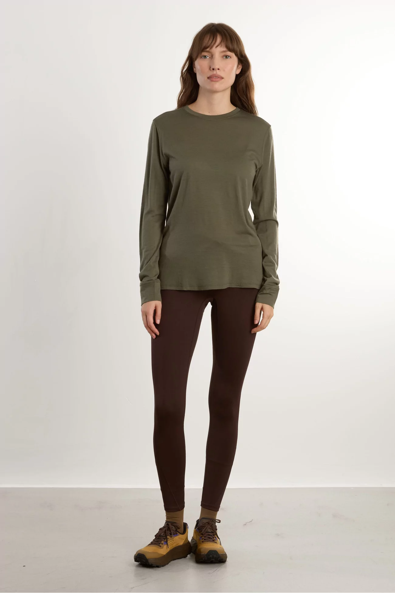Patagonia Capilene Cool Merino LS Shirt Women – Bassin Green | Centre Commercial