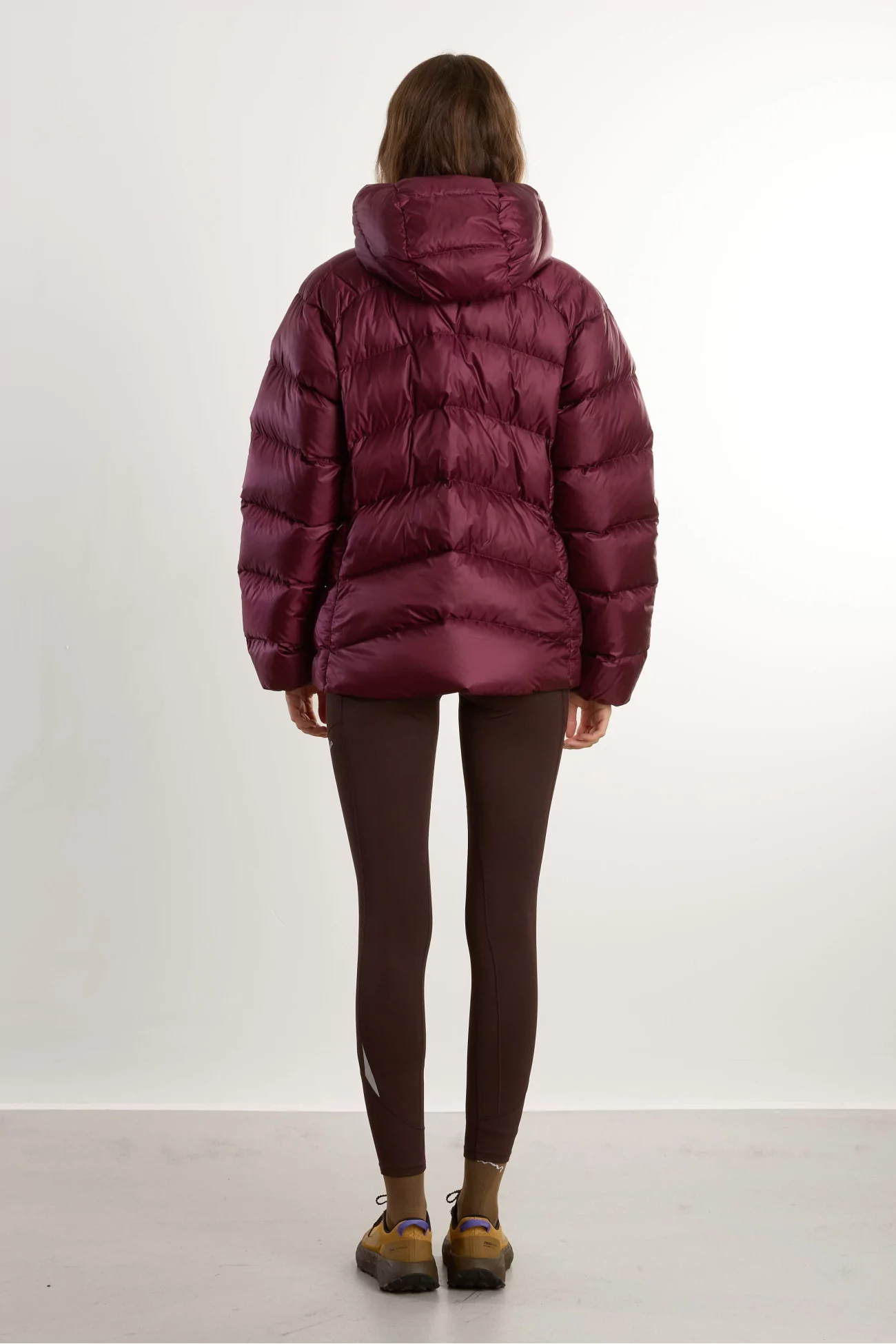 Patagonia Fitz Roy Down Hoody Women – Berry Fig | Centre Commercial