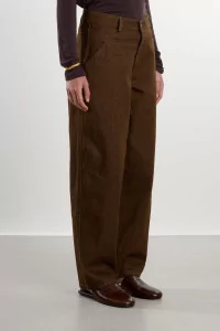 Pantalon Denim Femme Magma Rita Row – Brown | Centre Commercial
