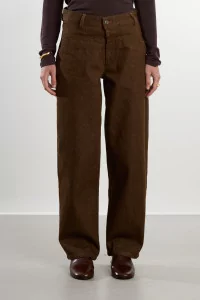 Pantalon Denim Femme Magma Rita Row – Brown | Centre Commercial