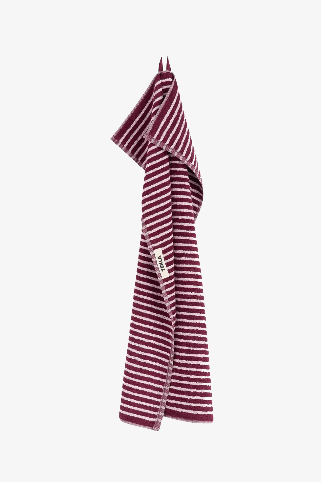 Tekla Organic Cotton Towel – Red & Rose | Centre Commercial