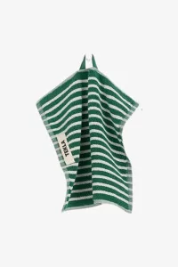 Serviette Coton Bio Tekla – Teal Green | Centre Commercial