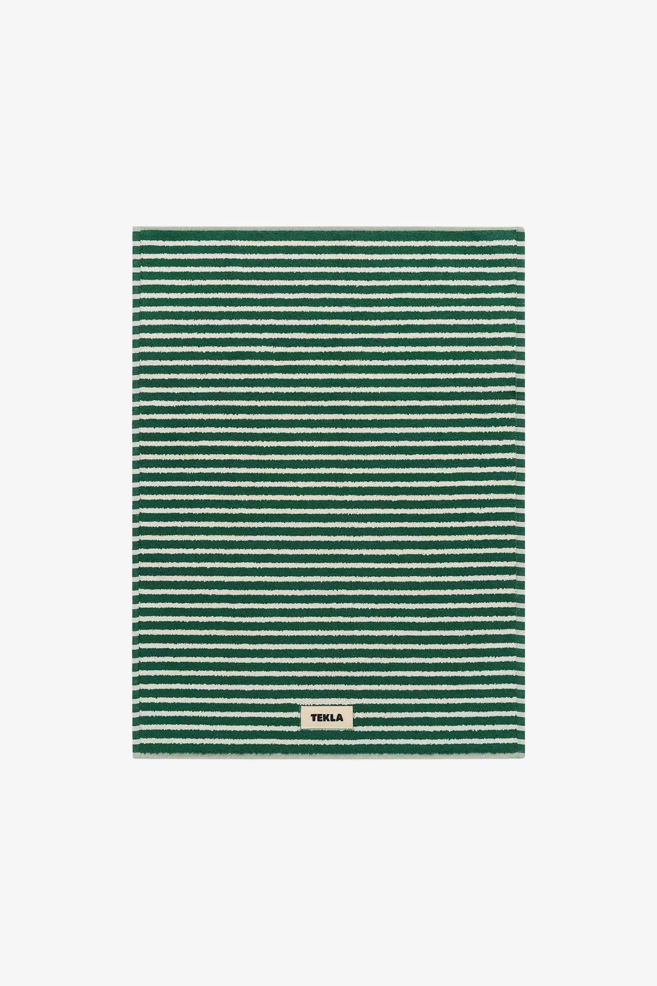 Tekla Organic Cotton Bath Mat – Teal Green | Centre Commercial