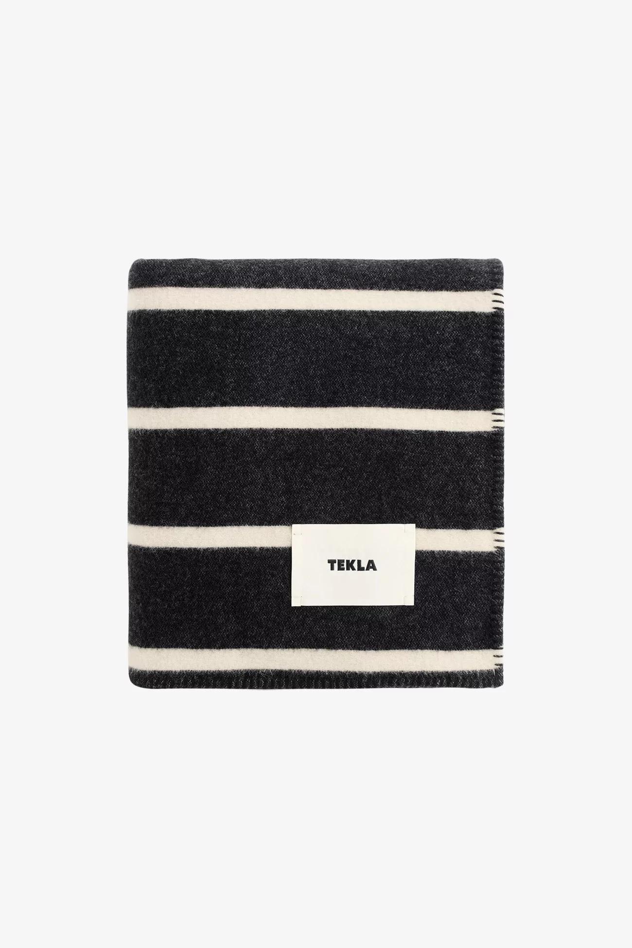 Tekla Lambswool Blanket – Starling Stripes | Centre Commercial