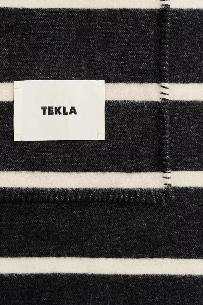 Plaid Laine d'Agneau Tekla – Starling Stripes | Centre Commercial