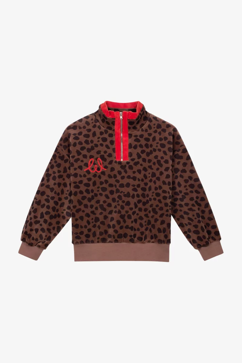 Sweat Enfant Coton Bio Animal Paint – Cocoa Animal | Centre Commercial