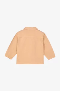 Kids Cotton Scallop Jacket – Classic Tan | Centre Commercial