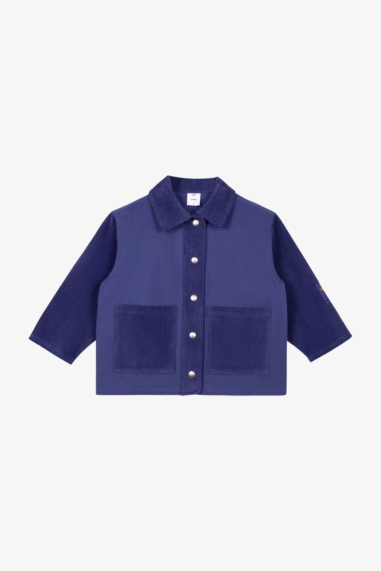 Veste Enfant Coton Mix Fabric Pioneer – Ultramarine | Centre Commercial
