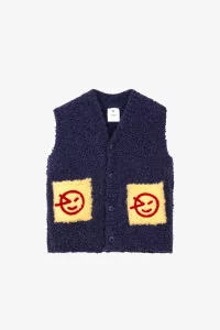 Kids Waistcoat Wynken – Soft Indigo Blue | Centre Commercial
