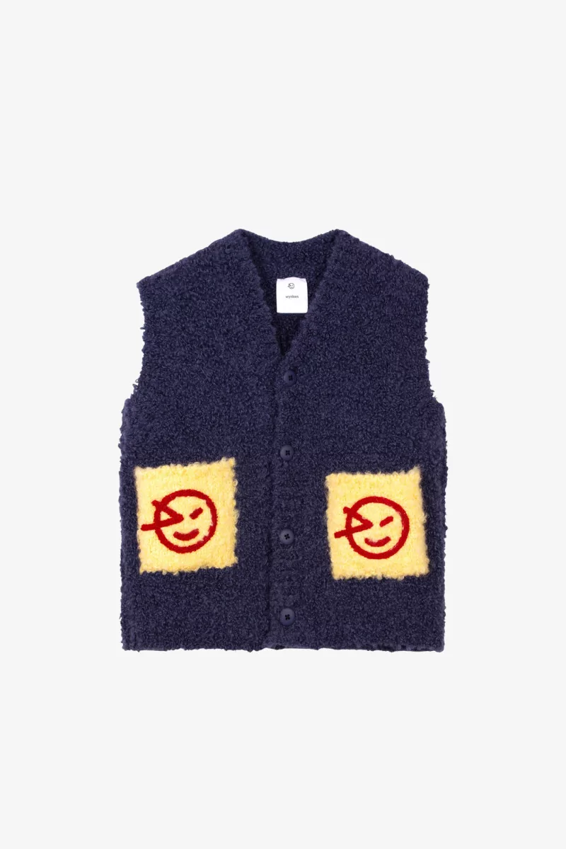 Gilet Enfant Wynken – Soft Indigo Blue | Centre Commercial