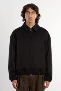 Exhibition Padded Corduroy Jacket – Black | Centre Commercial