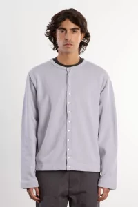 agnès b. Néo Snap Cardigan Women – Plume | Centre Commercial