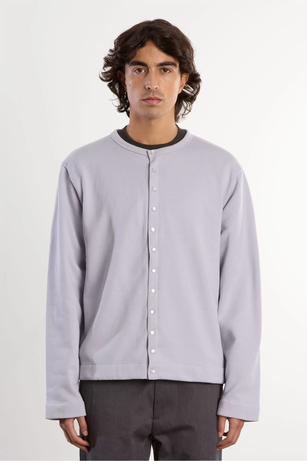 agnès b. Néo Snap Cardigan Women – Plume | Centre Commercial