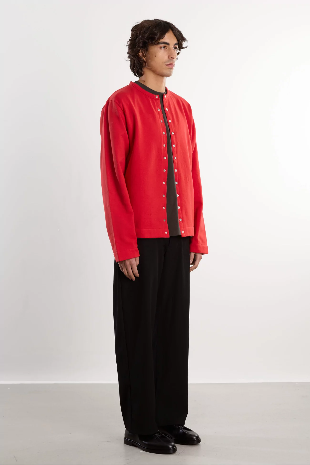 Cardigan Pression Molleton Coton Bio agnès b. – Garance | Centre Commercial
