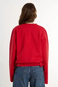 agnès b. Organic Cotton Fleece Snap Cardigan – Garance | Centre Commercial