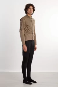 Maillot Vélo Hiver Homme Thermal Wind Albion – Dark Sand | Centre Commercial