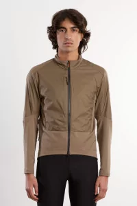 Maillot Vélo Hiver Homme Thermal Wind Albion – Dark Sand | Centre Commercial