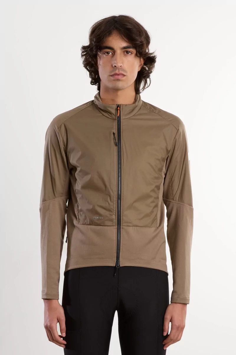 Maillot Vélo Hiver Homme Thermal Wind Albion – Dark Sand | Centre Commercial
