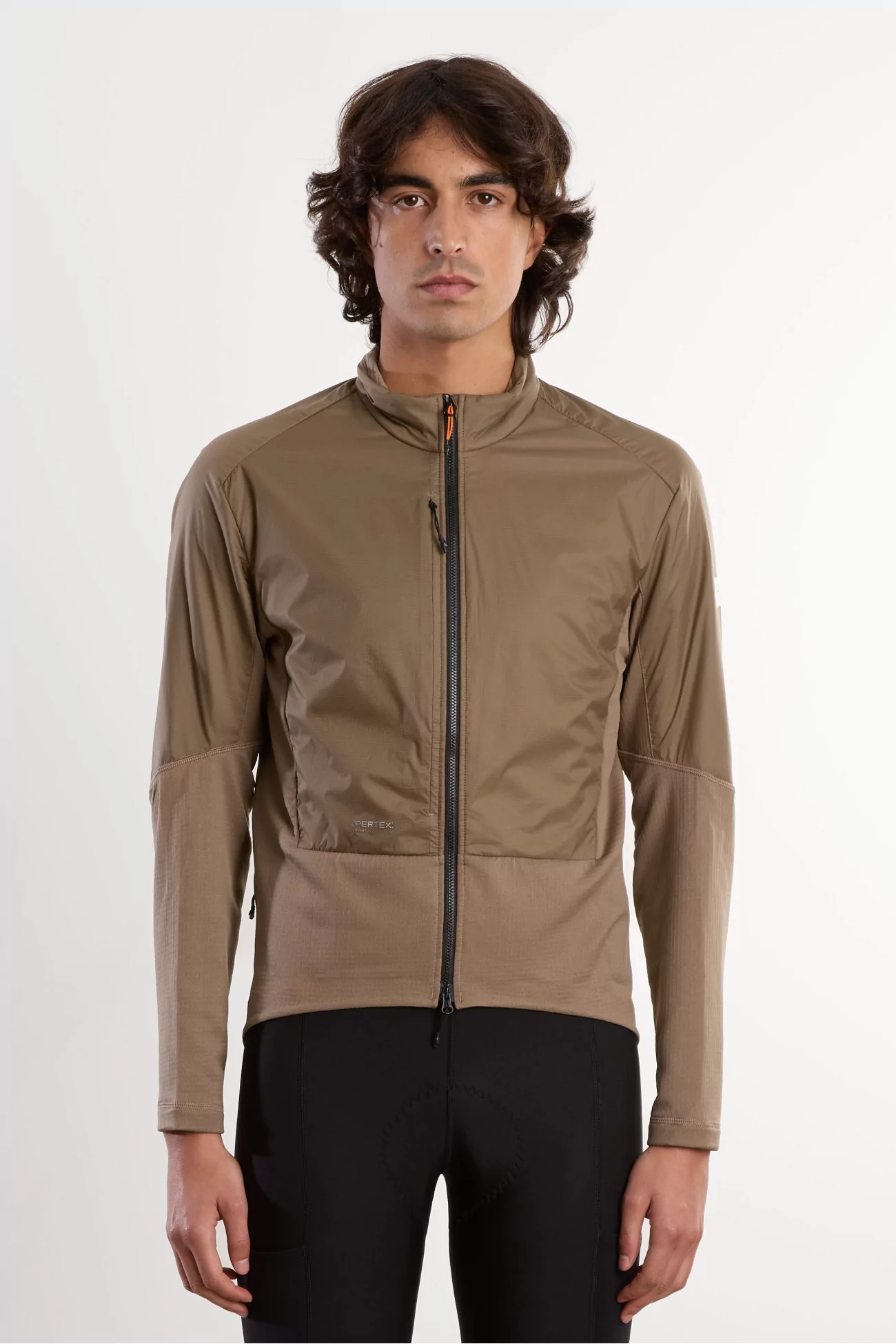 Maillot Vélo Hiver Homme Thermal Wind Albion – Dark Sand | Centre Commercial