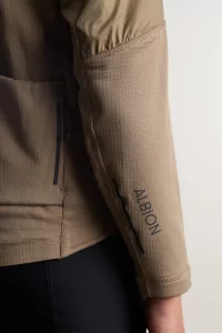 Maillot Vélo Hiver Homme Thermal Wind Albion – Dark Sand | Centre Commercial