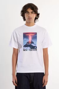 T-shirt Graphique Coton Épais Kailash – White | Centre Commercial