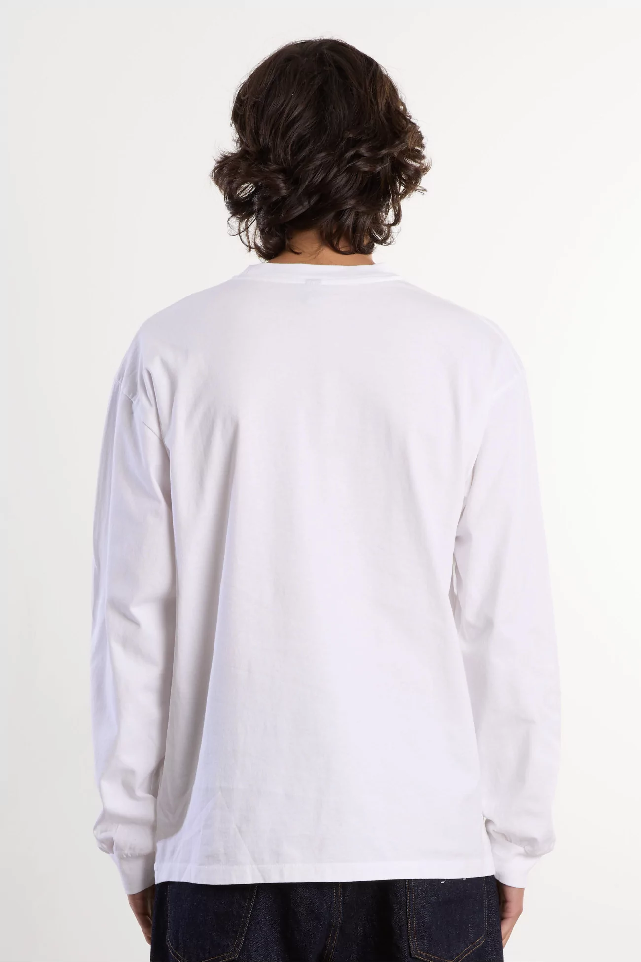 T-shirt Manches Longues Holy Mountain – White | Centre Commercial