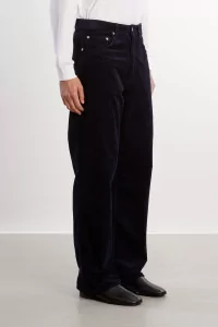 Korshavn Men's Wide Wale Corduroy Trousers – Dark Navy | Centre Commercial