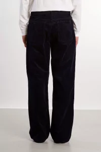 Pantalon Velours Côtelé Homme Korshavn – Dark Navy | Centre Commercial