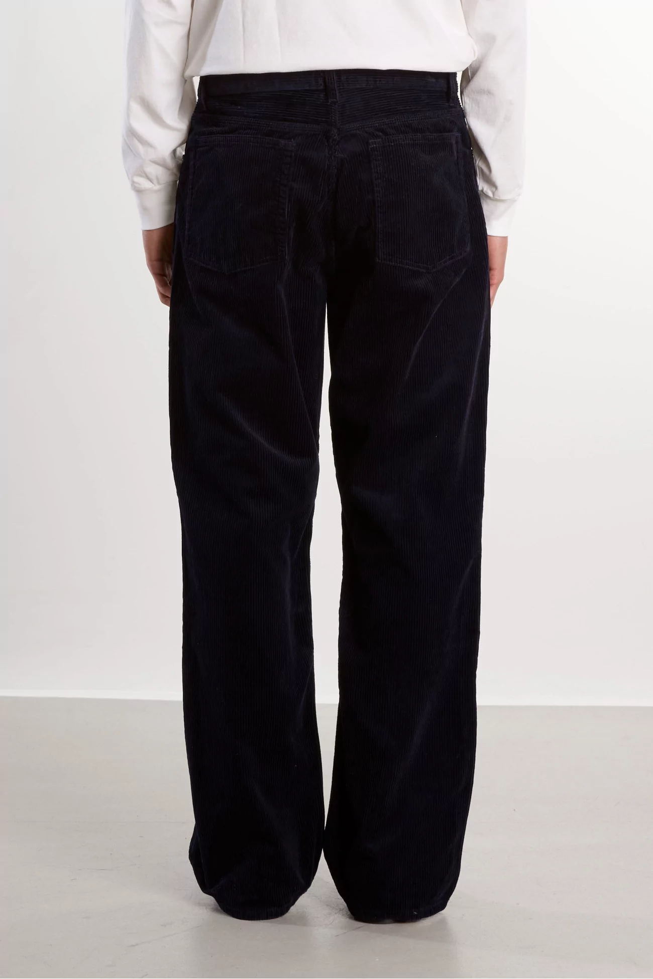 Pantalon Velours Côtelé Homme Korshavn – Dark Navy | Centre Commercial