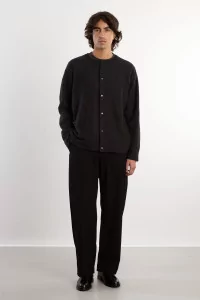 Cardigan Laine Foulée C/N Ordinary Fits – Black | Centre Commercial