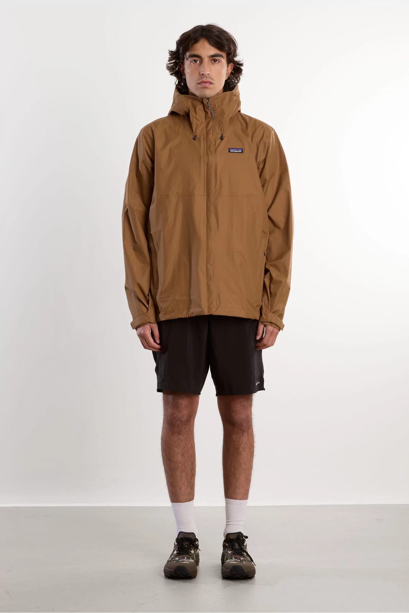 Men's Waterproof Torrentshell 3L Rain Jacket Patagonia – Deer Brown | Centre Commercial